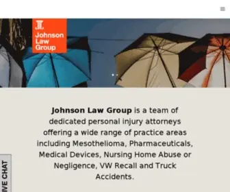 Johnsonlawgroup.com(Johnson Law Group) Screenshot