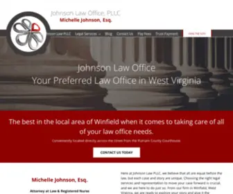 Johnsonlawpllc.com(Johnson Law Office) Screenshot