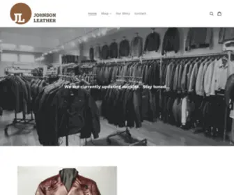 Johnsonleather.com(Johnson Leather) Screenshot