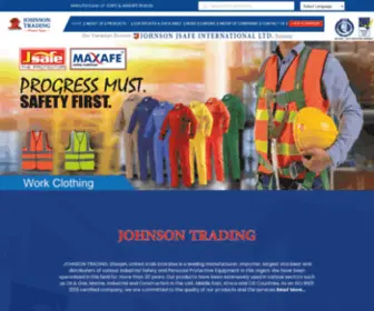 Johnsonme.com(Industrial Safety and Personal Protection Equipment Suppliers) Screenshot