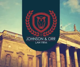 Johnsonorr.com(We provide more than just legal representation. Part of our role as lawyers) Screenshot