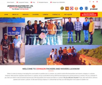 Johnsonpackers.com(Johnson packers and movers in lucknow) Screenshot