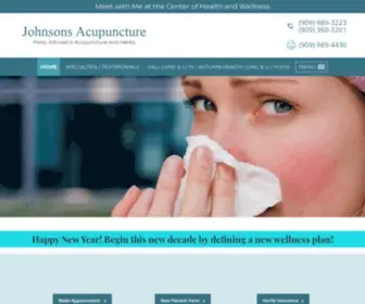 Johnsonsacupuncture.com(Rancho Cucamonga) Screenshot