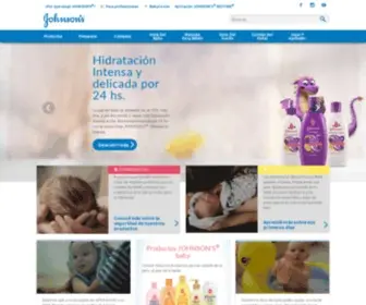 Johnsonsbaby.com.ar(¡Descubre todo sobre la nueva línea JOHNSON’S®) Screenshot