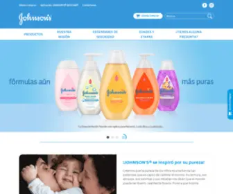 Johnsonsbabycentroamerica.com(NUEVOS productos JOHNSON'S® baby) Screenshot