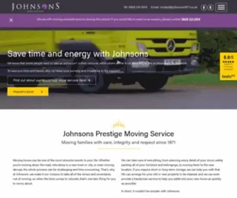 Johnsonshomeremovals.co.uk(Johnsons) Screenshot