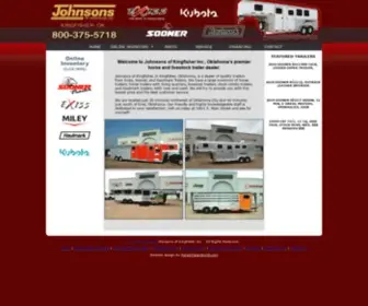 Johnsonsofkingfishertrailers.com(Johnson's of Kingfisher) Screenshot