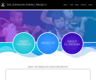 Johnsonstringproject.org(The Johnson String Project) Screenshot