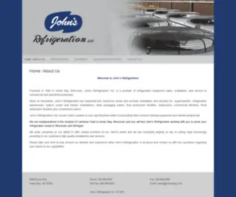 Johnsrefrig.com(John's Refrigeration Inc) Screenshot