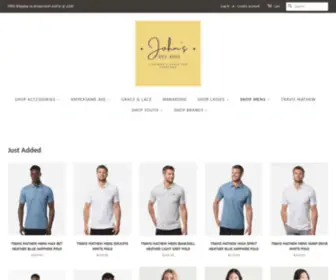 Johnsstettler.ca(John's Online Store) Screenshot