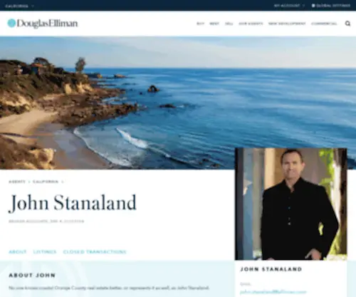 Johnstanaland.com(Laguna Beach Luxury Oceanfront Homes & Real Estate) Screenshot