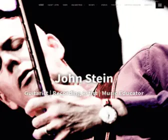 Johnstein.com(John Stein Jazz) Screenshot