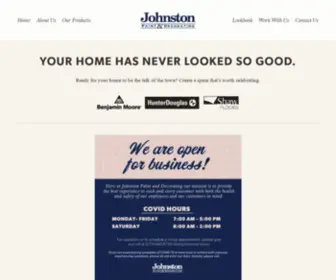 Johnstonpaint.com(Johnston Paint & Decorating) Screenshot