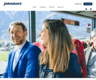 Johnstons.co.nz(Johnston's) Screenshot