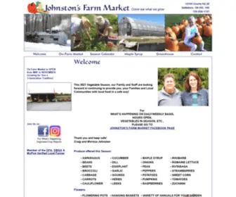 Johnstonsfarmmarket.ca(Johnston's Farm Market) Screenshot