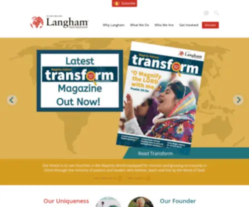 Johnstottmemorial.org(Langham Partnership) Screenshot