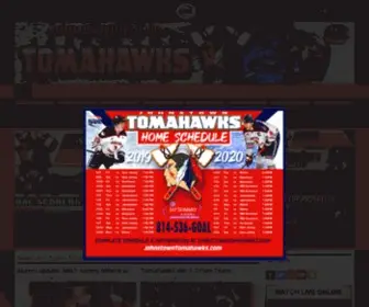 Johnstowntomahawks.com(Johnstown Tomahawks) Screenshot