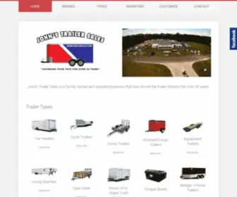 Johnstrailersales.com(Johns Trailer Sales) Screenshot