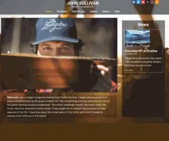 Johnsullimusic.com(SINGER) Screenshot