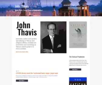 Johnthavis.com(John Thavis) Screenshot