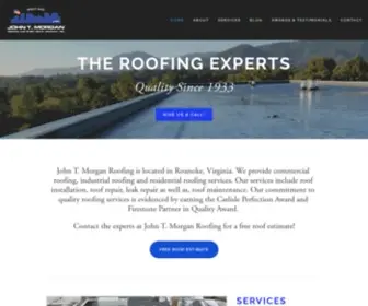 Johntmorganroofing.com(John T. Morgan Roofing) Screenshot