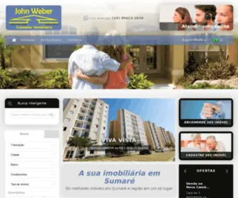 Johnweberimoveis.com.br(Imobiliária em Sumaré) Screenshot