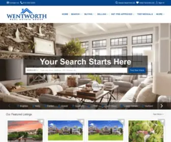 Johnwentworthgroup.com(Southeast Michigan Real Estate) Screenshot