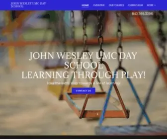 JohnwesleyumCDayschool.com(John Wesley UMC Day School) Screenshot