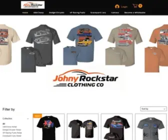 Johnyrockstar.com(Johny Rockstar Clothing Co) Screenshot