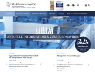 Joho-Dortmund.de(Johannes-Hospital Dortmund) Screenshot