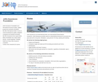 Johoinsurances.org(JoHo Insurances) Screenshot