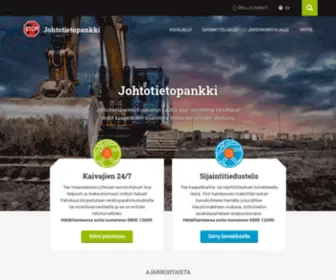 Johtotietopankki.fi(Etusivu) Screenshot