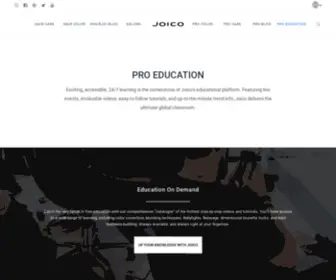 Joicoartists.com(Pro Education) Screenshot