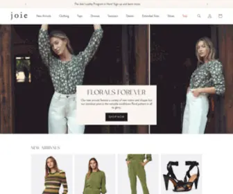 Joie.com(Luxury Women's Fashion) Screenshot