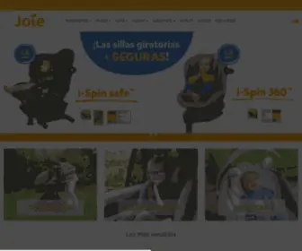 Joieshop.es(Tienda online con una gama amplia y premiada de productos para bebé) Screenshot