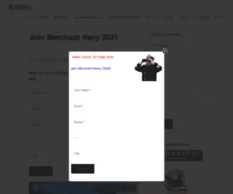Join-Merchantnavy.com(Merchant Navy Admission 2024) Screenshot