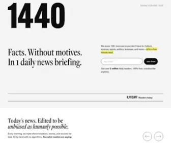 Join1440.com(Best Unbiased News Source) Screenshot