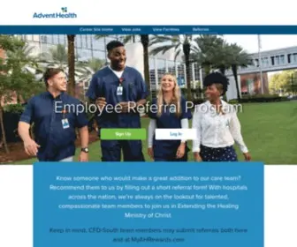 Joinahs.com(Jobs and Careers at AdventHealth) Screenshot