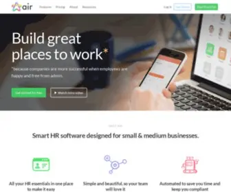 Joinair.com(Easy to use online HR software) Screenshot