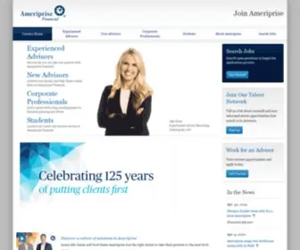 Joinameriprise.com(Financial Advisor Careers) Screenshot