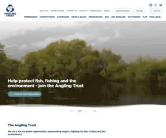 Joinanglingtrust.net(Angling Trust) Screenshot