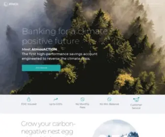 Joinatmos.com(ATMOS Financial) Screenshot