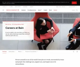 Joinbain.com(Careers at Bain & Company) Screenshot