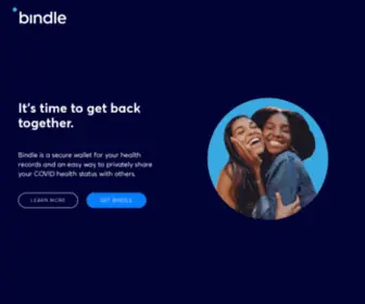 Joinbindle-NY.com(It’s time to get back together) Screenshot