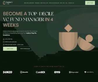 Joincapitalx.com(Learn To Build A Top) Screenshot