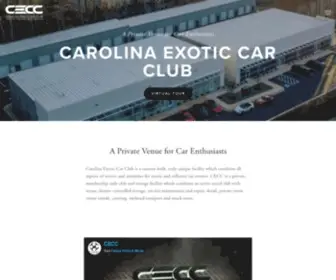 Joincecc.com(Carolina Exotic Car Club) Screenshot