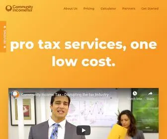 Joincit.com(Community Income Tax) Screenshot