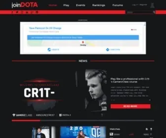 Joindota.com Screenshot