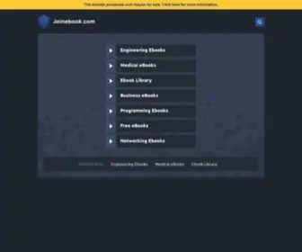 Joinebook.com(Free eBooks Download) Screenshot