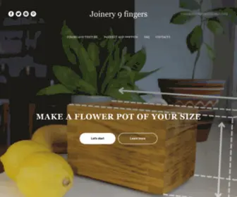 Joinery9Fingers.com(Joinery 9 fingers) Screenshot